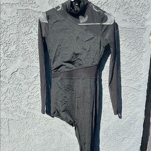 Nike Black Long Sleeve Jumpsuit